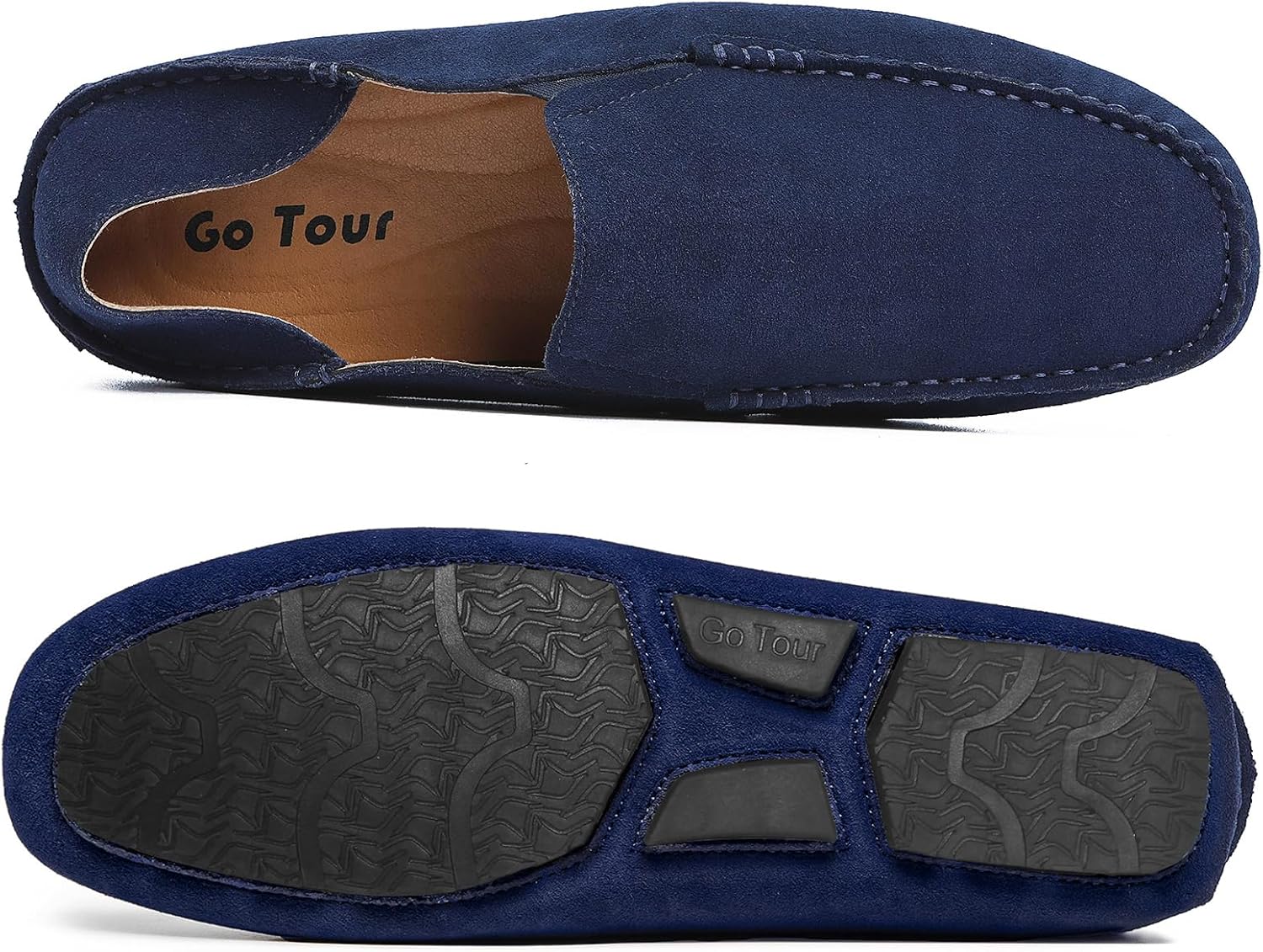 Go Tour Handmade Mens Casual Loafers Moccasins Slip On Driving Shoes Default